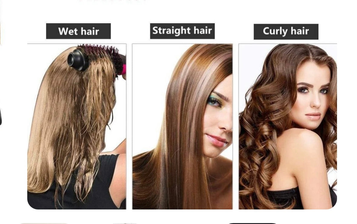 Hot Air Hair Dryer Brush Volumizer